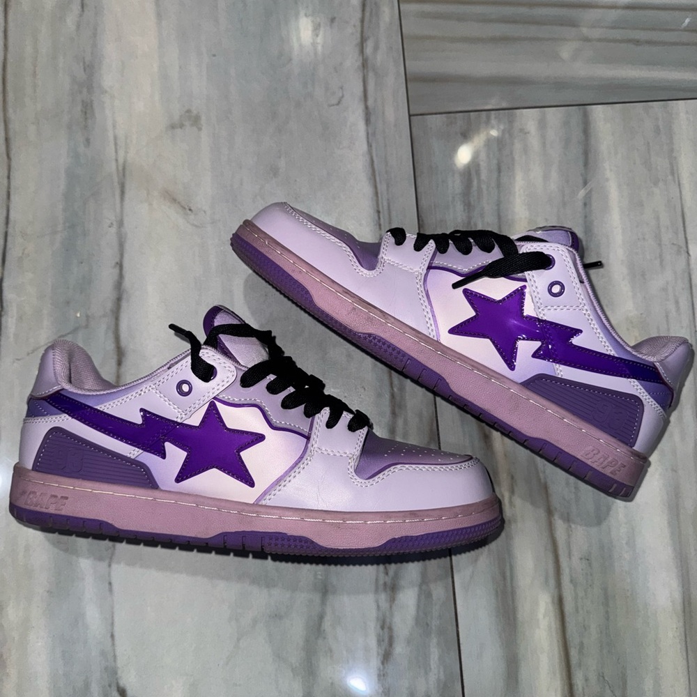 Purple Bape Sk8Sta